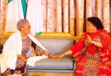 Former First Lady, Patience Jonathan Visits Oluremi Tinubu