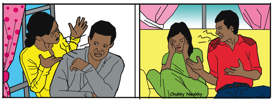 How will you handle a nagging spouse? 1 I’ll ignore – Henry Okeke I’ll ignore – Henry Okeke nagging partner