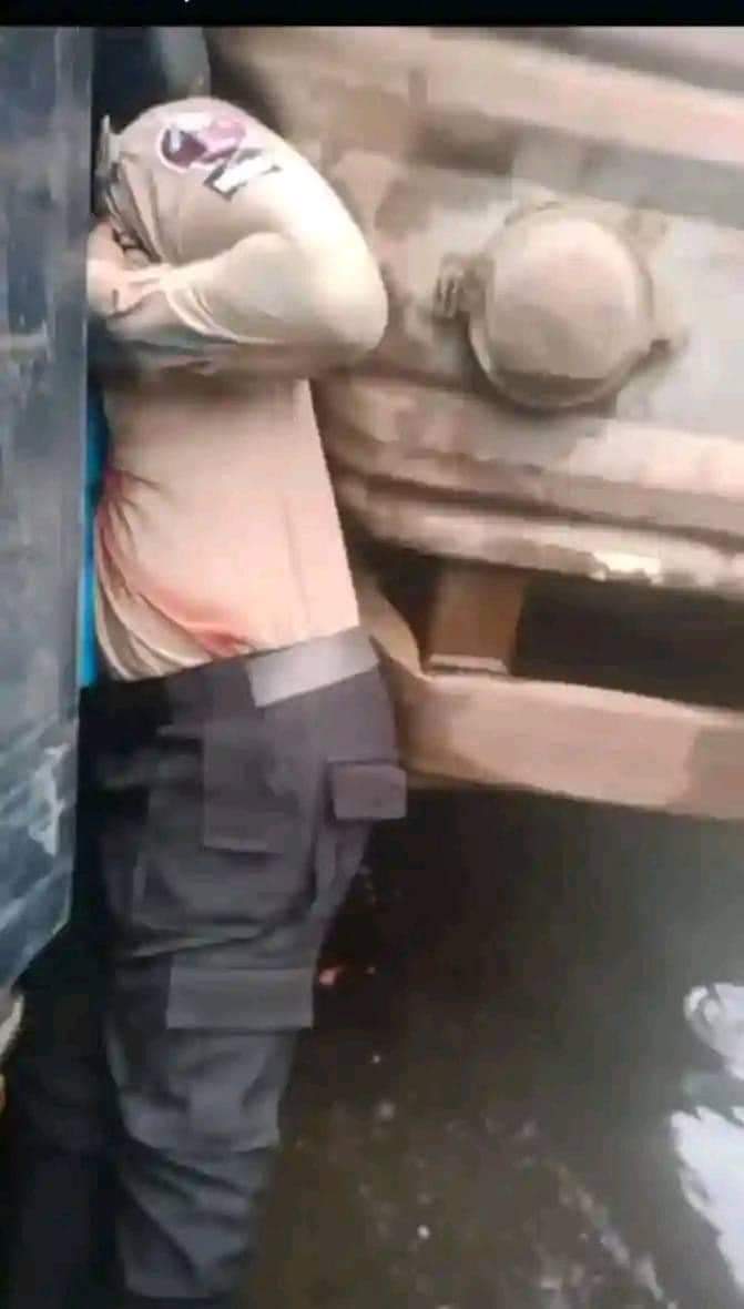 Road Safety Marshal Squeezed To Death By Truck 1 According to an eye witness, an officer of the Federal Road Safety Corporation FRSC, has died after being squeezed to death by a vehicle while attempting to stop an on coming lorry at the Orile area of Lagos state. According to an eye witness, an officer of the Federal Road Safety Corporation FRSC, has died after being squeezed to death by a vehicle while attempting to stop an on coming lorry at the Orile area of Lagos state. FB IMG 1695030273562