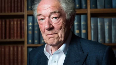 Sir Michael Gambon scaled 1