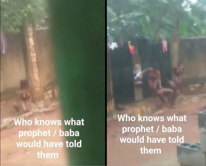 Many Hot Girls Seen Bathing Inside Gutter For Kanyamata Juju (VIDEO) 1 See what these ladies are doing to attract men and make them spend all their cash on them. See what these ladies are doing to attract men and make them spend all their cash on them. girl in gutter