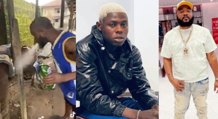 WAHALA!!! Mohbad Fans Has Gone Spiritual With “OGUN” On Sam Larry, Naira Marley & Zinoleesky (VIDEO) 1 This was a result of their alleged involvement in the death of the young rapper, Mohbad who died on 12 September 2023. This was a result of their alleged involvement in the death of the young rapper, Mohbad who died on 12 September 2023. mohbad fan curse sam larry