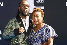 burna boy and his mom
