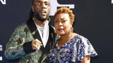 burna boy and his mom