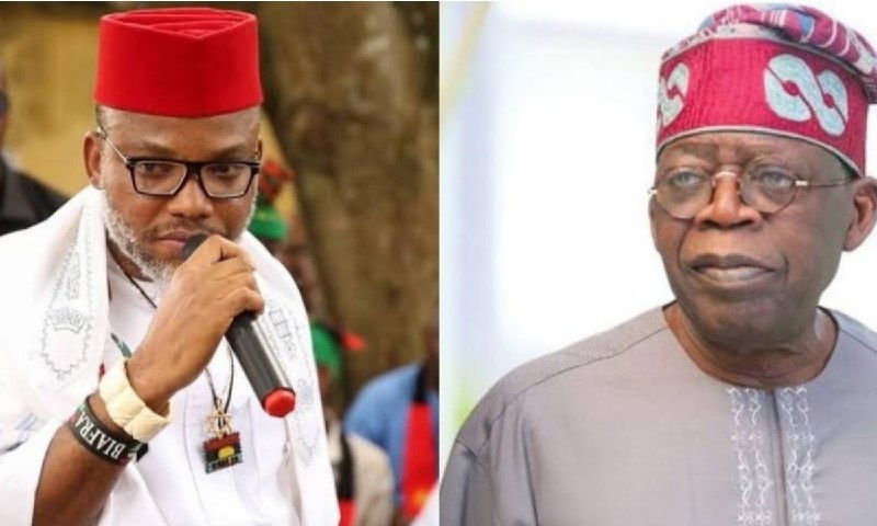 Nnamdi Kanu Gives FG Conditions Before His Trial Can Resume 1 Nnamdi Kanu, the IPOB leader, through his lawyer Aloy Ejimakor, has listed three conditions that must be met before his trial could resume. Nnamdi Kanu, the IPOB leader, through his lawyer Aloy Ejimakor, has listed three conditions that must be met before his trial could resume. Nnamdi Kanu and Tinubu 1