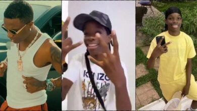 Wizkid takes son Boluwatife on shopping spree