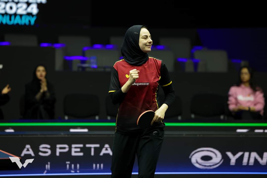 Excited about the WTT Contender Doha semi-final finish Dina Dina Meshref 1 Dina Meshref of Egypt broke the previous record for the number of female African players to reach the semifinals of the WTT Contender in Doha. She attributed her success to her team's hard work and support. Dina Meshref of Egypt broke the previous record for the number of female African players to reach the semifinals of the WTT Contender in Doha. She attributed her success to her team's hard work and support. IMG 20240121 WA0378