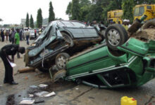 Scene of a road accident in Nigeria e1528652683411