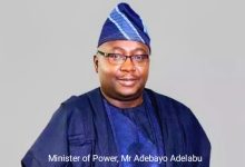 Minister of Power, Mr Adebayo Adelabu