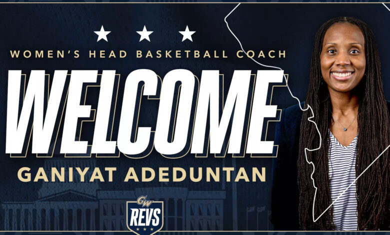 Ganiyat Adeduntan Named Head Coach of GWU Women’s Basketball.