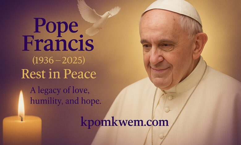 Pope Francis Dies at 88: Vatican Confirms Death of Catholic Pontiff