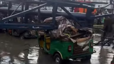 Aba Tragedy: Billboard Crushes Tricycles, Injures Many