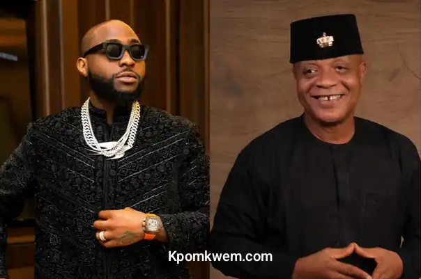 Davido Hosts Legendary Bright Chimezie In Lagos Home