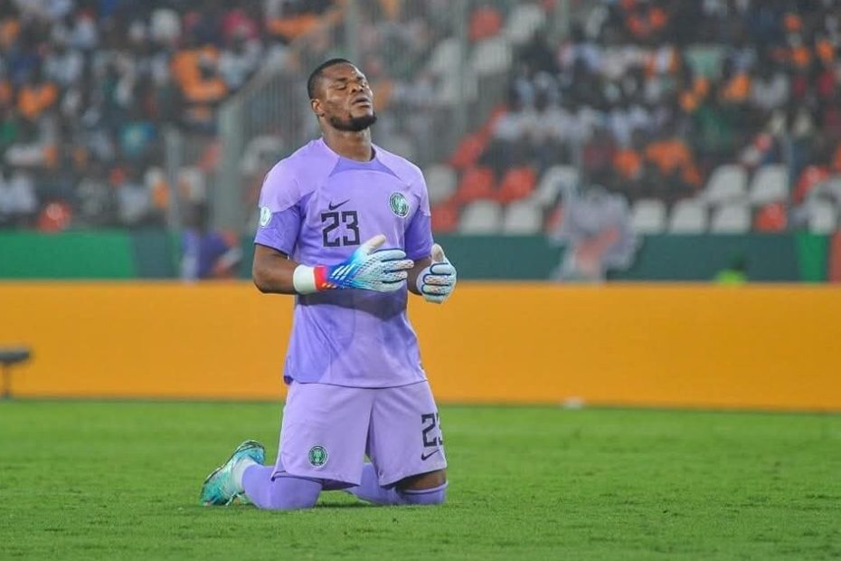 Grief and Glory: NFF Rallies Behind Stanley Nwabali as He Bids Emotional Farewell to His Parents 1 In a poignant moment that transcends the world of sports, Nigeria’s football family has come together in a heartfelt show of solidarity for Super Eagles goalkeeper, Stanley Bobo Nwabali, who recently laid both of his beloved parents to rest. In a poignant moment that transcends the world of sports, Nigeria’s football family has come together in a heartfelt show of solidarity for Super Eagles goalkeeper, Stanley Bobo Nwabali, who recently laid both of his beloved parents to rest. Grief and Glory: NFF Rallies Behind Stanley Nwabali as He Bids Emotional Farewell to His Parents