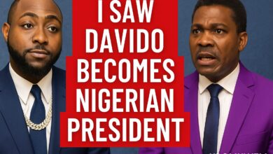 I Saw Davido Becomes Nigerian President
