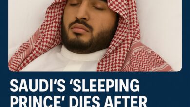 JUST IN: Saudi’s ‘Sleeping Prince’ Dies After 20 Years in Coma From London Crash 10 After two decades of being in a coma, Saudi Arabia's famous "Sleeping Prince," Al-Waleed bin Khalid bin Talal Al Saud, has sadly passed away at the age of 36. His death, announced by the royal family, has stirred emotional reactions across Saudi Arabia and the world. After two decades of being in a coma, Saudi Arabia's famous "Sleeping Prince," Al-Waleed bin Khalid bin Talal Al Saud, has sadly passed away at the age of 36. His death, announced by the royal family, has stirred emotional reactions across Saudi Arabia and the world. JUST IN: Saudi’s ‘Sleeping Prince’ Dies After 20 Years in Coma From London Crash