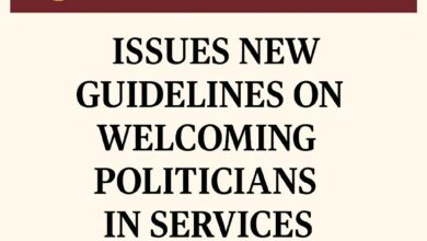 Church of Nigeria, Anglican Communion Issues New Guidelines on Welcoming Politicians in Services 1 The Church of Nigeria, Anglican Communion has officially released new guidelines to regulate how government officials and Nigerian Politicians are received in church during services and programmes across its parishes. The Church of Nigeria, Anglican Communion has officially released new guidelines to regulate how government officials and Nigerian Politicians are received in church during services and programmes across its parishes. Church of Nigeria, Anglican Communion Issues New Guidelines on Welcoming Politicians in Services