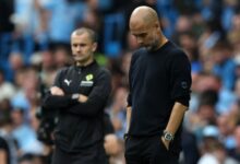 Tottenham Stun City at the Etihad: A Wake-Up Call for Guardiola’s Side 14 Manchester City’s 2025–26 Premier League campaign hit an unexpected roadblock at the Etihad Stadium on Saturday, August 23, 2025, as Tottenham Hotspur emerged victorious with a striking 2–0 win—a result that raises more questions than answers for Pep Guardiola and his squad . Manchester City’s 2025–26 Premier League campaign hit an unexpected roadblock at the Etihad Stadium on Saturday, August 23, 2025, as Tottenham Hotspur emerged victorious with a striking 2–0 win—a result that raises more questions than answers for Pep Guardiola and his squad . 20250823 172617
