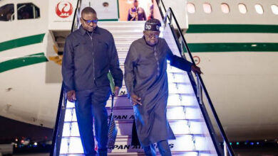 President Tinubu Arrives in Brazil for Two-Day State Visit 7 President Bola Ahmed Tinubu has arrived in Brasília, the capital of Brazil, to begin a highly anticipated two-day state visit aimed at strengthening bilateral relations and exploring new economic opportunities for Nigeria. President Bola Ahmed Tinubu has arrived in Brasília, the capital of Brazil, to begin a highly anticipated two-day state visit aimed at strengthening bilateral relations and exploring new economic opportunities for Nigeria. Tinubu in Brazilia