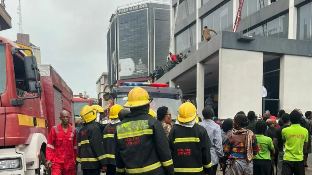 Why Workers Jumped From Afriland Tower – Fresh Details Emerge On Fire Incident 1 Why Workers Jumped From Afriland Tower – Fresh Details Emerge On Fire Incident Why Workers Jumped From Afriland Tower – Fresh Details Emerge On Fire Incident Afriland Towers fire