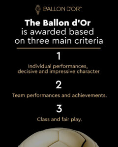 Why Ousmane Dembélé should Be Crowned Tonight’s Ballon d’Or Winner 2 Tonight, at the historic Théâtre du Châtelet in Paris, the football world waits with bated breath the 2025 Ballon d’Or ceremony is set to deliver its verdict. Among a galaxy of stars, one name shines brightest in the eyes of pundits, bookmakers, and analysts alike: Ousmane Dembélé. There is growing momentum behind his claim to the most coveted individual accolade in football here’s why we believe he’ll lift the Ballon d’Or tonight. Tonight, at the historic Théâtre du Châtelet in Paris, the football world waits with bated breath the 2025 Ballon d’Or ceremony is set to deliver its verdict. Among a galaxy of stars, one name shines brightest in the eyes of pundits, bookmakers, and analysts alike: Ousmane Dembélé. There is growing momentum behind his claim to the most coveted individual accolade in football here’s why we believe he’ll lift the Ballon d’Or tonight. Ballond'or criteria