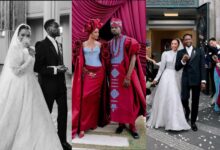 Temi Dumps Father’s Name ‘Otedola’, Releases Stunning Wedding Photos With Mr Eazi 16 Temi Dumps Father’s Name ‘Otedola’, Releases Stunning Wedding Photos With Mr Eazi Temi Dumps Father’s Name ‘Otedola’, Releases Stunning Wedding Photos With Mr Eazi Mr and Mrs Ajibade Mr Eazi and Temi Otedola share photos from their wedding in Monaco Dubai and Iceland 1536x1024 1