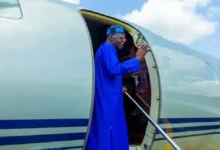Tinubu Travels to Europe for 10-Day Annual Leave, Sparks Debate on Power Handover 19 President Bola Ahmed Tinubu has departed Nigeria for a 10-day working vacation in Europe, with scheduled stops in France and the United Kingdom. According to a statement from his Special Adviser on Information and Strategy, Bayo Onanuga, the trip forms part of the President’s annual leave for the year 2025. President Bola Ahmed Tinubu has departed Nigeria for a 10-day working vacation in Europe, with scheduled stops in France and the United Kingdom. According to a statement from his Special Adviser on Information and Strategy, Bayo Onanuga, the trip forms part of the President’s annual leave for the year 2025. Tinubu departs Nigeria