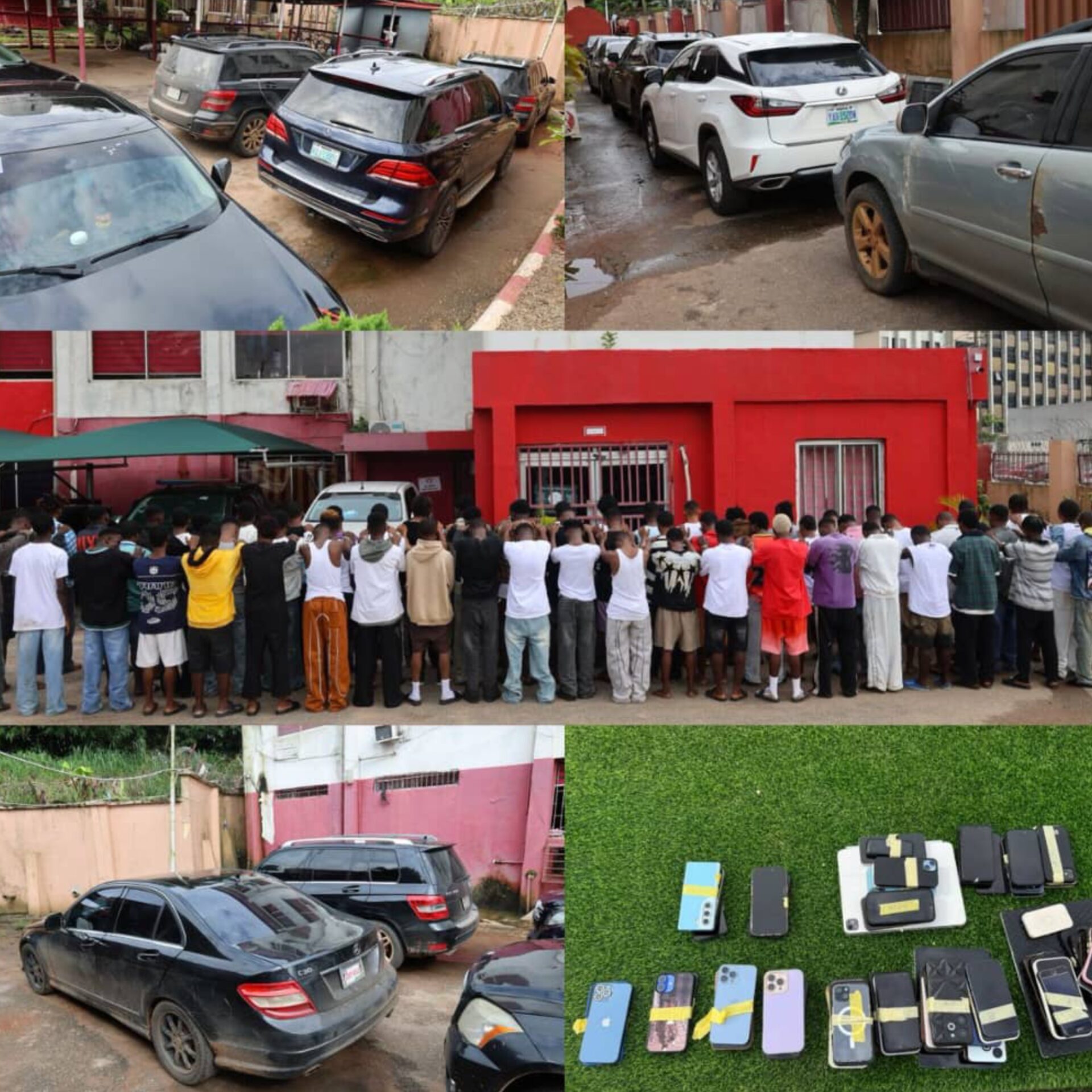 EFCC Arrests 92 Suspected Yahoo Boys in Benin City Amid Renewed Crackdown 1 EFCC Arrests 92 Suspected Yahoo Boys in Benin City Amid Renewed Crackdown EFCC Arrests 92 Suspected Yahoo Boys in Benin City Amid Renewed Crackdown 20251002 132815