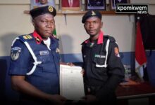 NSCDC Commends Volunteer Who Returned Over N20 Million Forgotten in Tricycle. 2 The Nigeria Security and Civil Defence Corps (NSCDC) has praised one of its volunteers in Kano, Mr. Nura Abdullahi, for returning more than N20 million forgotten by a co-passenger in a commercial tricycle, describing his action as “a rare display of honesty, integrity and professionalism.” The Nigeria Security and Civil Defence Corps (NSCDC) has praised one of its volunteers in Kano, Mr. Nura Abdullahi, for returning more than N20 million forgotten by a co-passenger in a commercial tricycle, describing his action as “a rare display of honesty, integrity and professionalism.” 20251115 182034