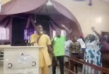 Bandits Attack Church In Eruku, Kwara State, Kill three, Abduct Pastor, Others 2 At least three people were killed and several others kidnapped, including the pastor, when gunmen stormed a branch of the Christ Apostolic Church (CAC) in the Eruku community on Tuesday evening. At least three people were killed and several others kidnapped, including the pastor, when gunmen stormed a branch of the Christ Apostolic Church (CAC) in the Eruku community on Tuesday evening. Bandits Attack Church In Eruku Kwara State Kill three Abduct Pastor Others 1536x858 1