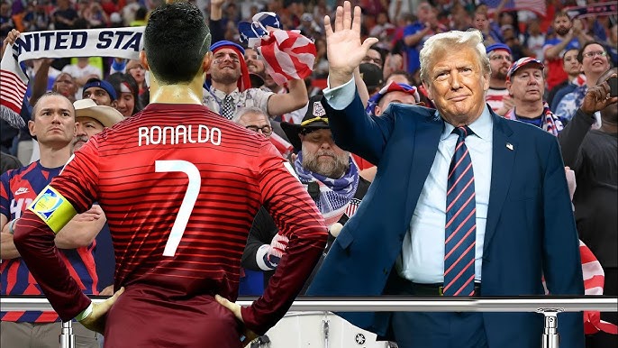 Cristiano Ronaldo and Donald Trump 1