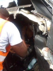 Anthony Joshua Involved in Road Accident Along Lagos-Ibadan Expressway 3 World-renowned heavyweight boxer, Anthony Joshua, was on Monday involved in a road accident in Makun area of Ogun State. World-renowned heavyweight boxer, Anthony Joshua, was on Monday involved in a road accident in Makun area of Ogun State. 20251229 140849